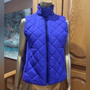 Lauren Ralph Lauren Women's Quilted Purple Vest
